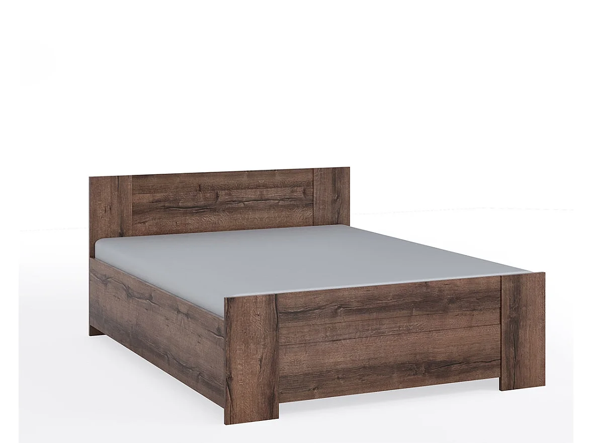 Opbergbed Tamiza 160x200 - Monastery Eiken met pocketveer-kokosmatras