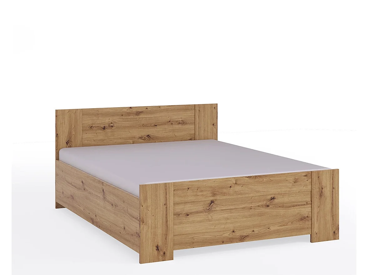Bedframe met opbergruimte Tamiza 160x200 - Artisan Eiken (Zonder matras)
