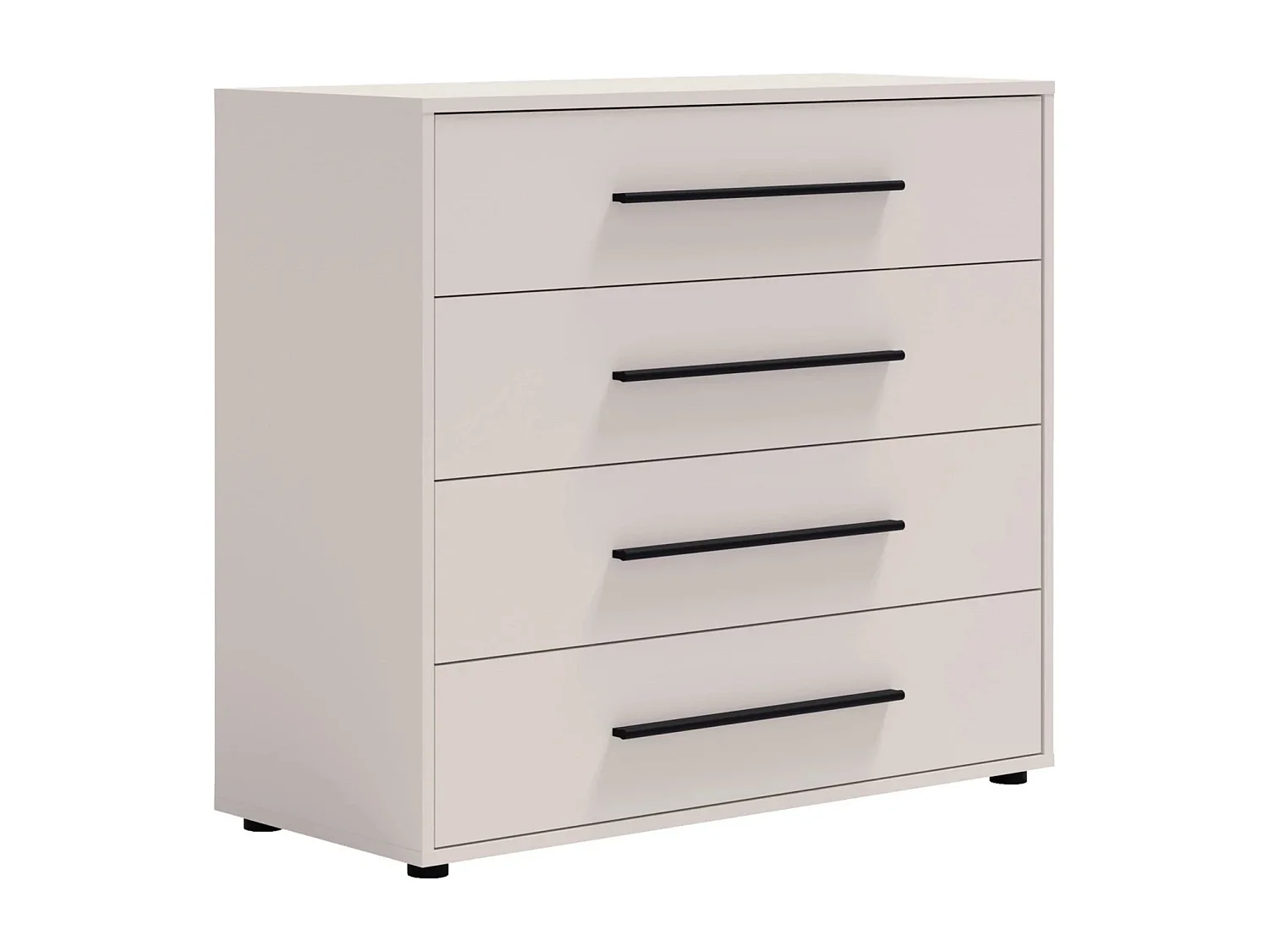 Kommode Modena 4 Schubladen - Kaschmir