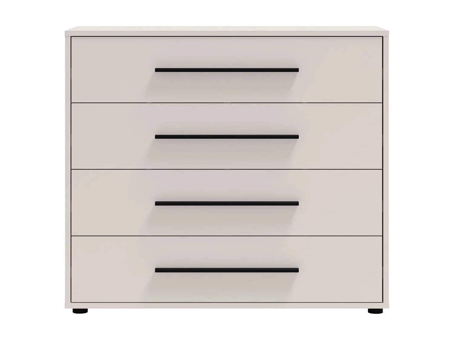 Kommode Modena 4 Schubladen - Kaschmir