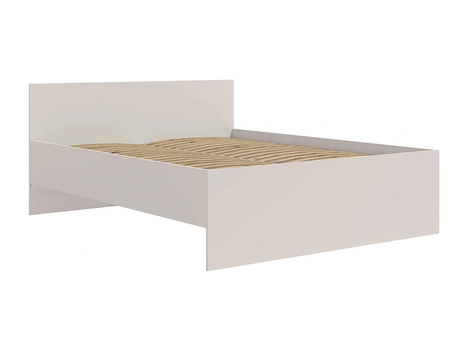 Tweepersoonsbed Modena 160x200 cm - Kasjmier (Incl. Flex lattenbodem)