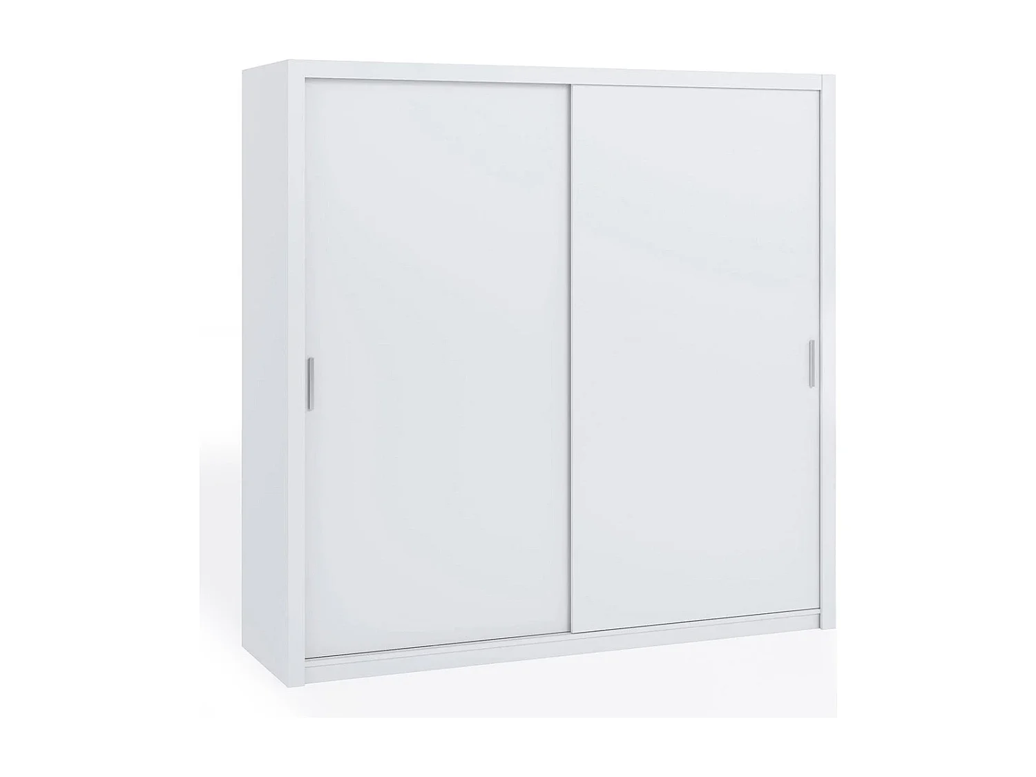 Schwebetürenschrank Tamiza 220 cm - Weiß