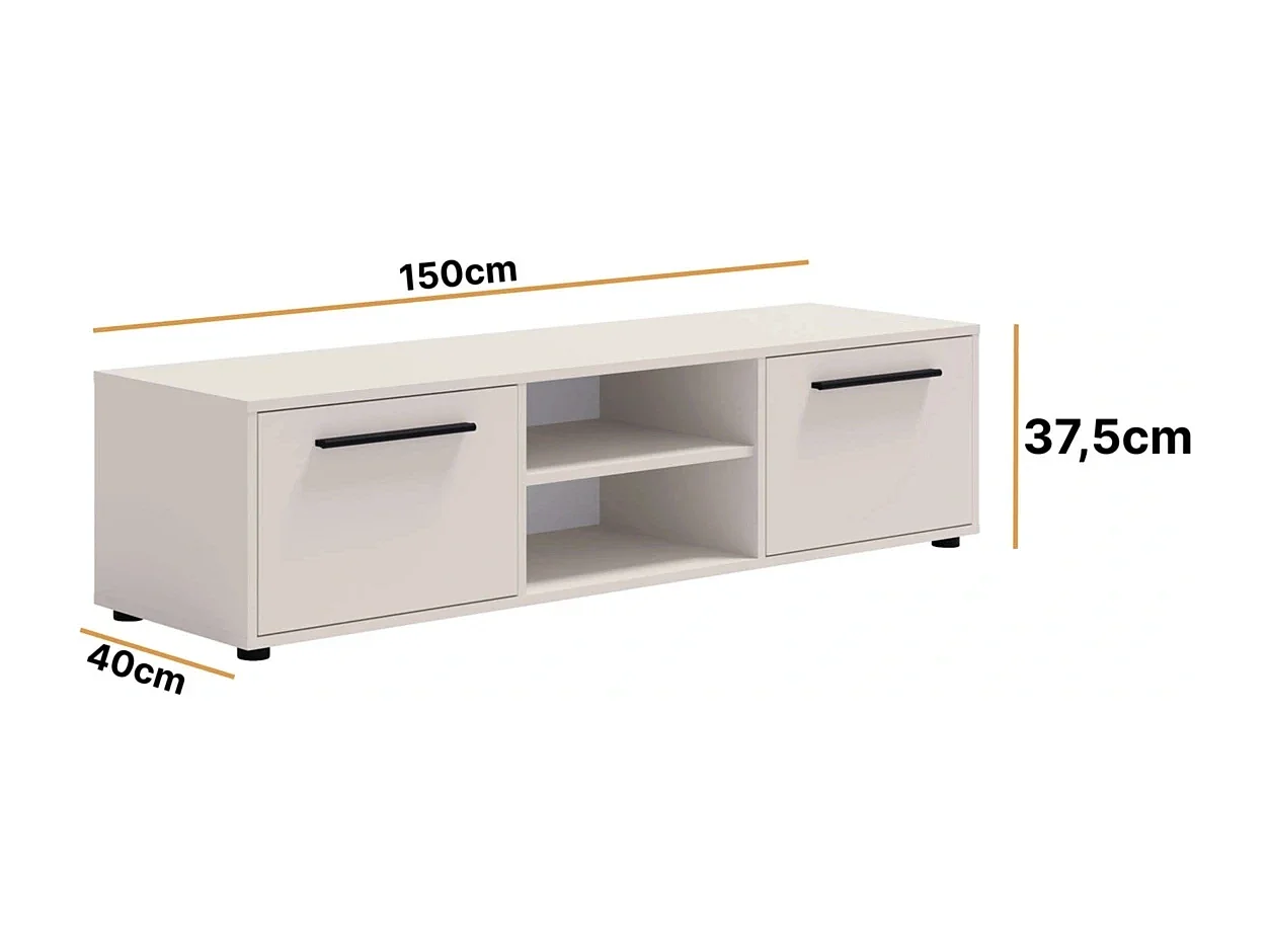 TV-Schrank Modena 150 cm - Kaschmir
