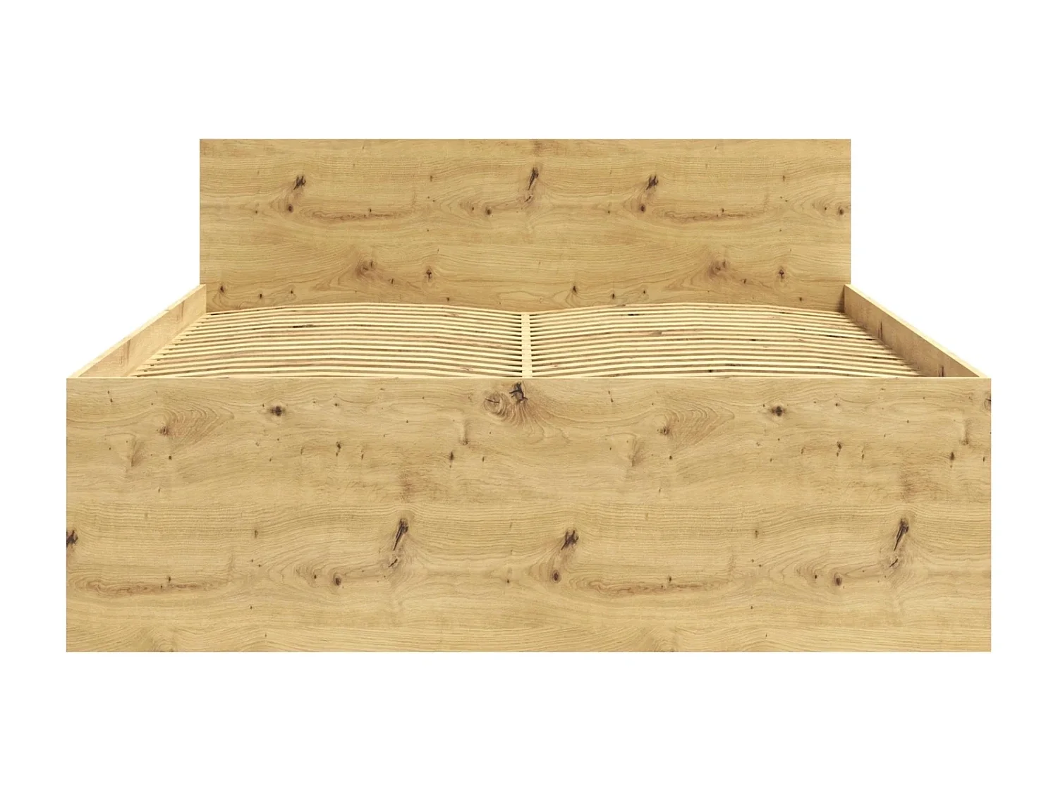 Tweepersoonsbed Modena 160x200 cm - Artisan Eiken (Incl. Flex lattenbodem)