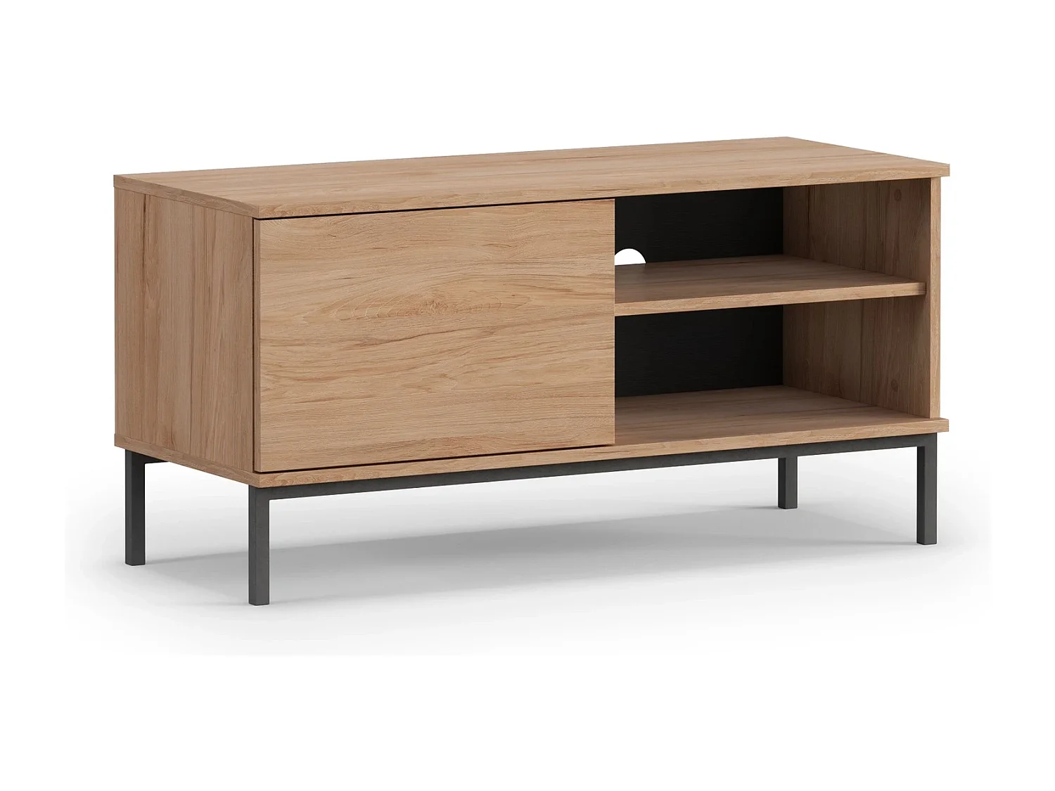 TV-Schrank kompakt 100 cm Dallas - Hickory Natur