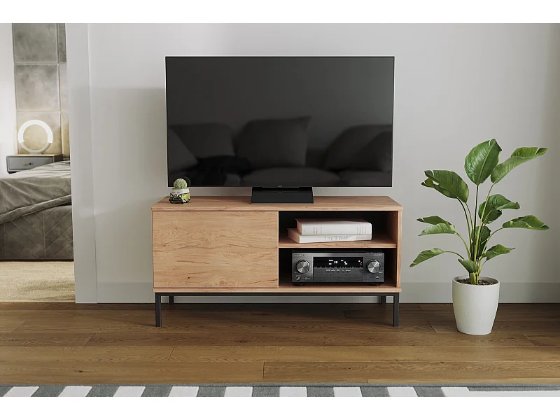 TV-Schrank kompakt 100 cm Dallas - Hickory Natur