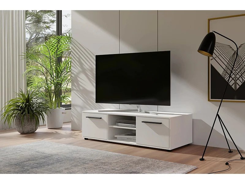 TV-meubel Modena 150 cm - Mat Wit