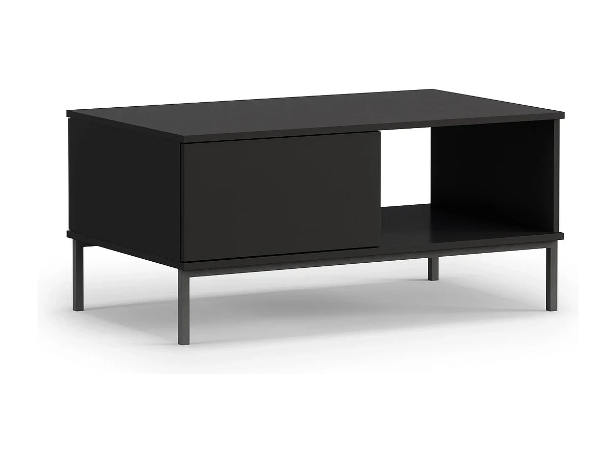 Ensemble salon complet Dallas IV - Noir Mat