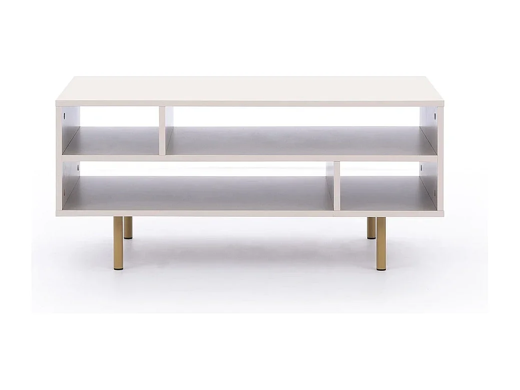 Table basse 100 cm Nubia - Cachemire et Pieds Dorés