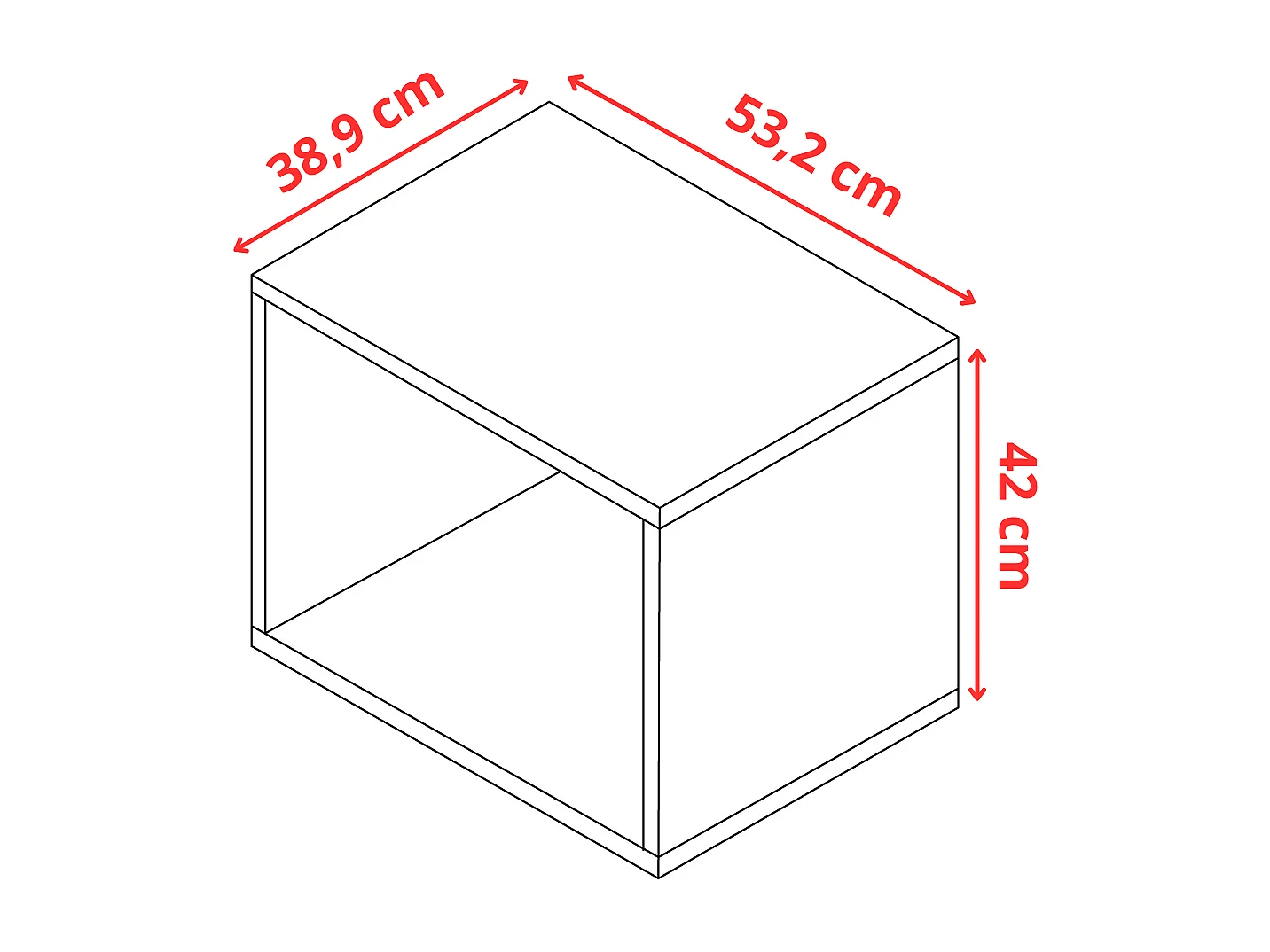 Armoire une porte avec miroir COSTA 1D BLANCHE avec surmeuble