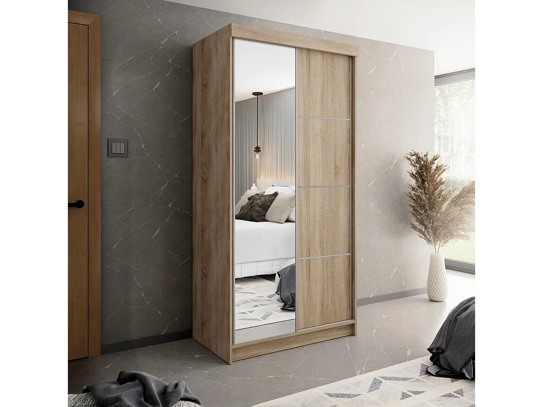 Armoire coulissante TOP PLUS B-23 150 chêne sonoma