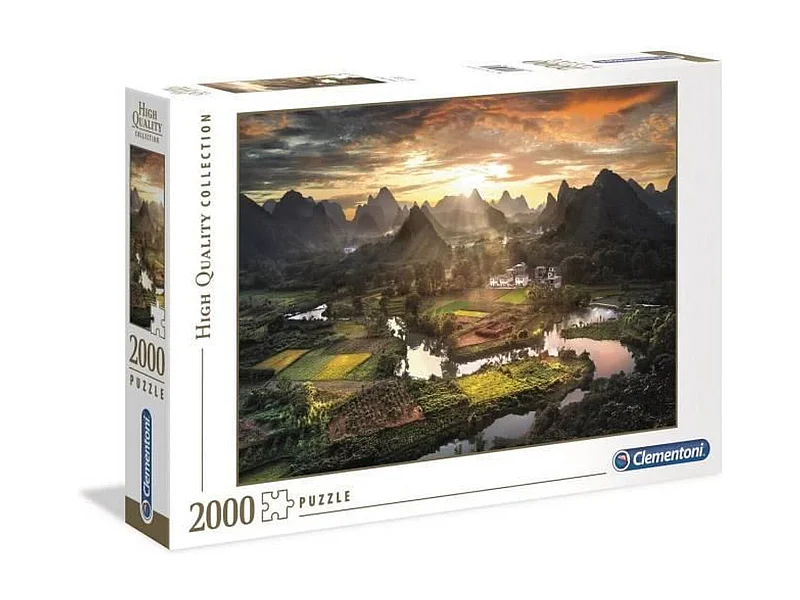 Puzzle Clementoni Veduta della Cina 2000 pezzi Multicolor