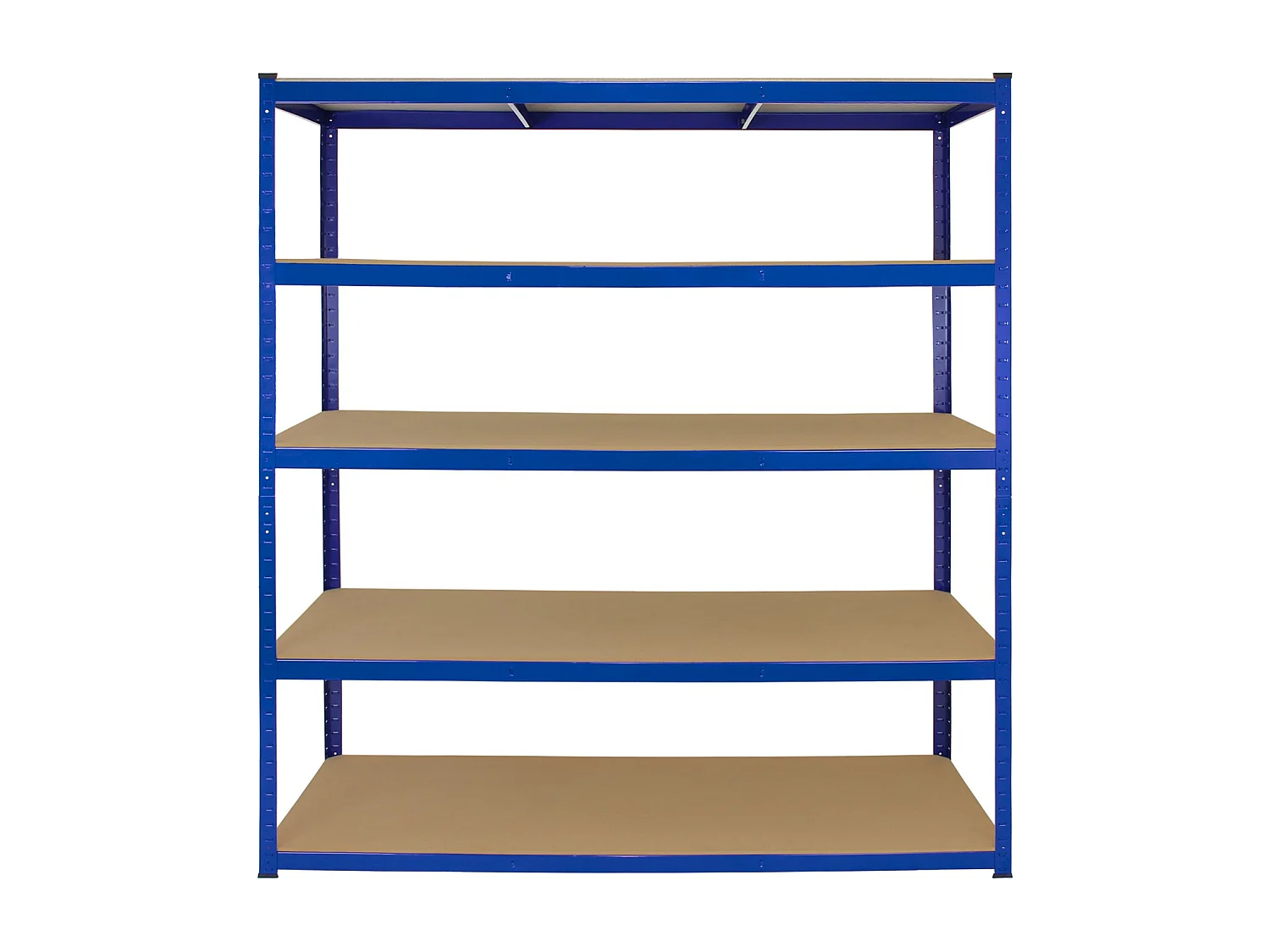 3 Scaffali T-Rax in Acciaio Senza Bulloni Blu 160cm