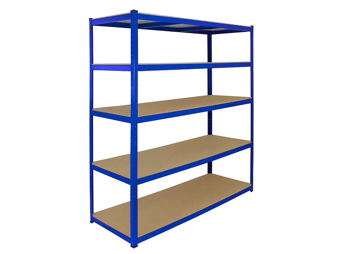 Monster Racking T-Rax 3 x extra breite Lagerregale - Blau