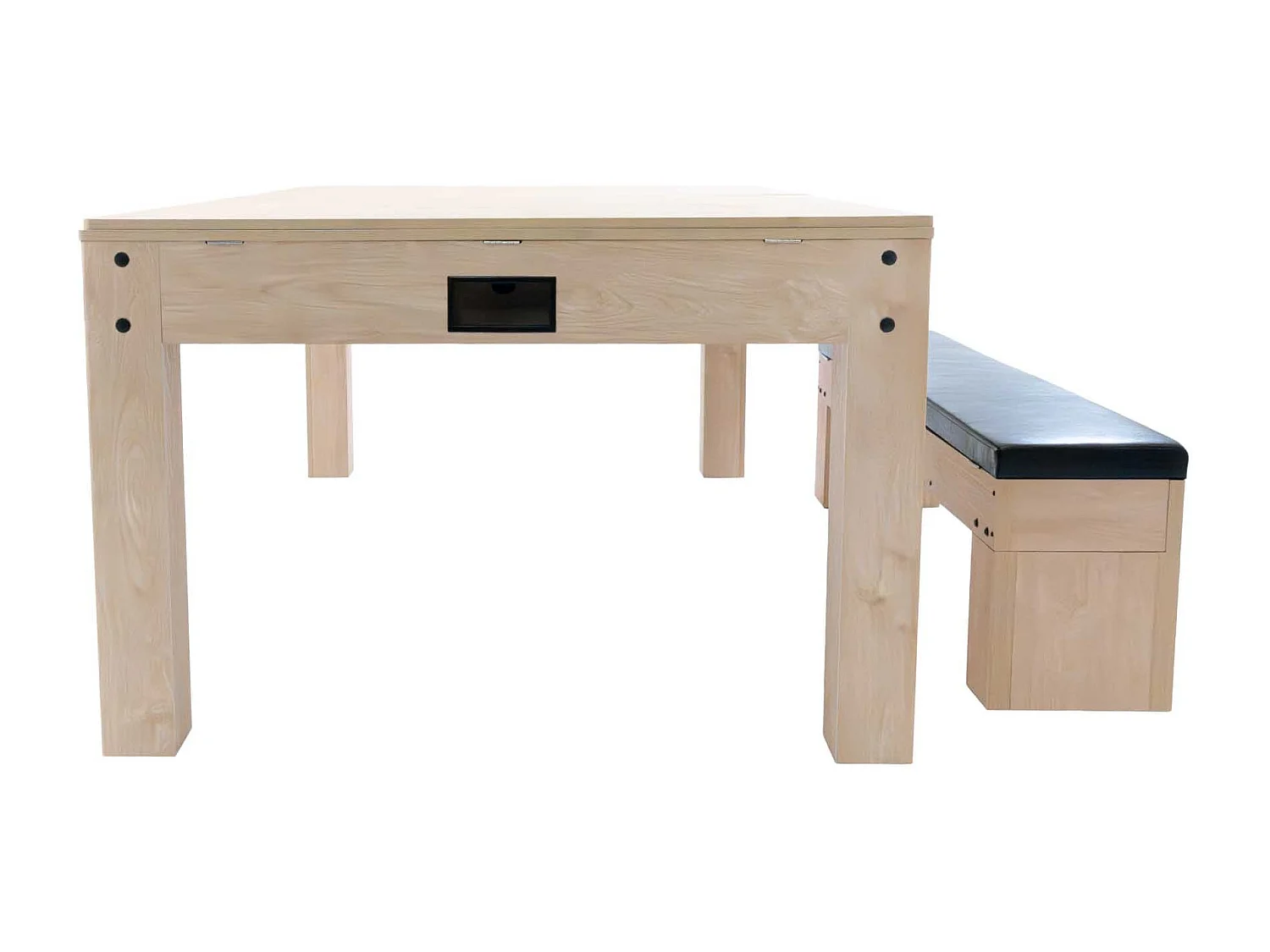 Mesa Multijuego 7 en 1 Billar Ping Pong Air Hockey Ajedrez con Accesorios