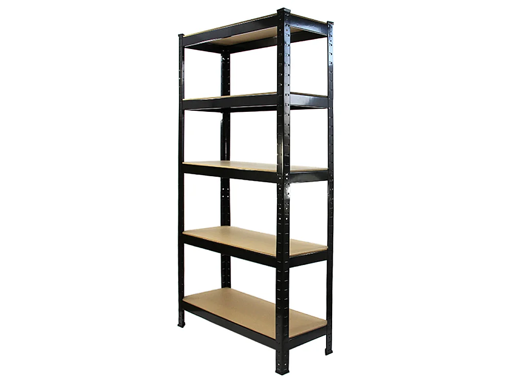 5 T-Rax En Acier Noir - 75 x 30 x 150cm - Capacité Totale de 3750Kg
