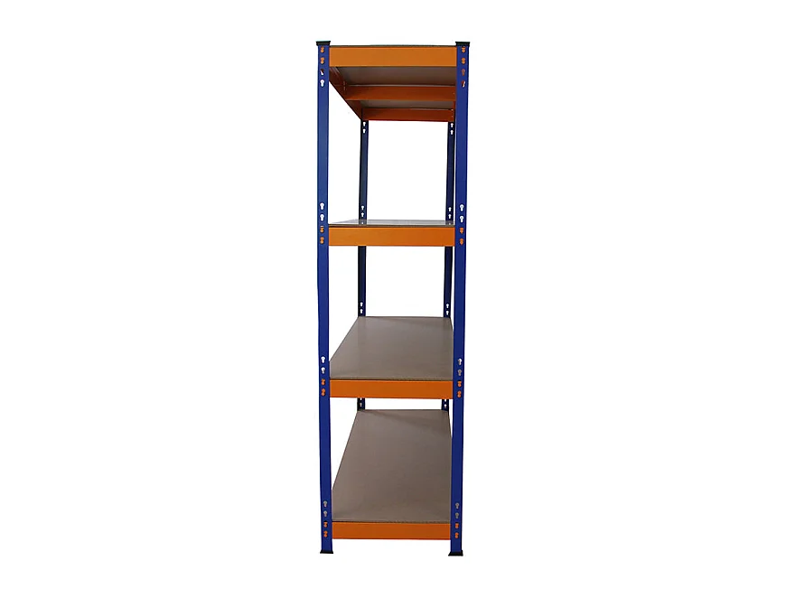 Monster Racking - Rayonnage S-Rax Bleu et Orange 150cm x 50cm x 180cm
