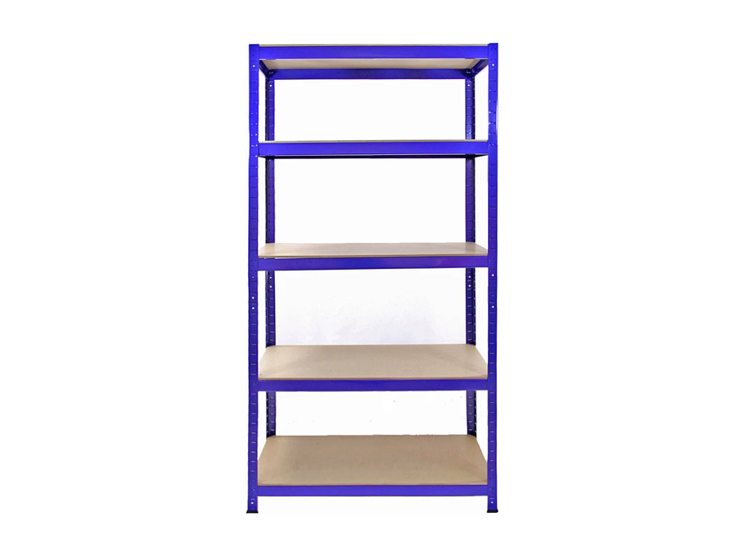 Scaffale da Garage ad Incastro T-Rax - Blu - 90cm x 45cm - 3 Pezzi con Martello e Connettori