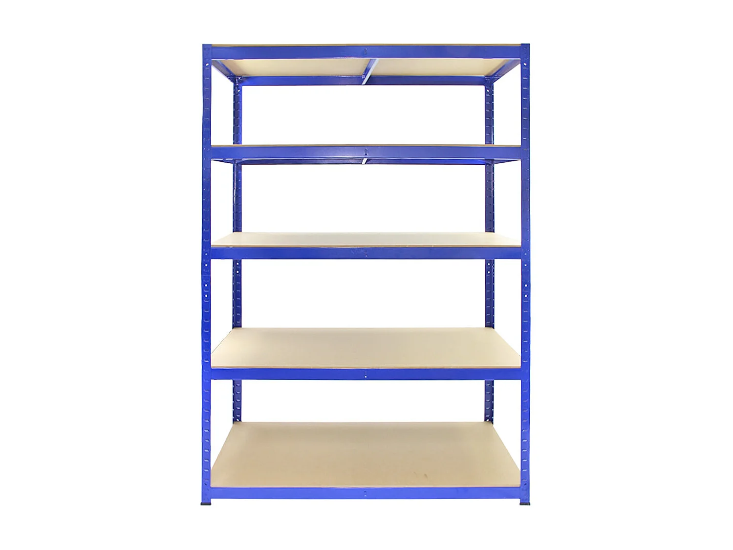 Scaffale T-Rax in Acciaio Senza Bulloni Blu 120cm