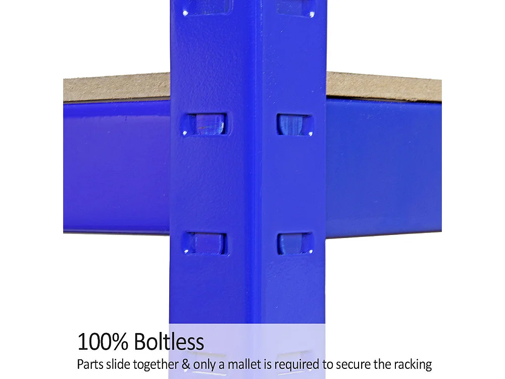 Monster Racking T-Rax Lagerregal 120cm L x 60cm B - Blau