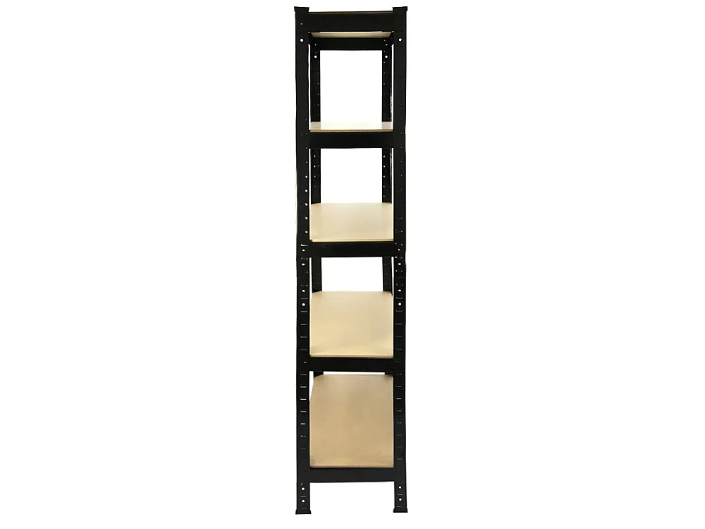 2 x Monster Racking T-Rax 75cm Lagerregal Schwarz