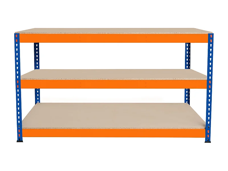 Banco da Lavoro a 3 Ripiani S-Rax - 150cm x 60cm x 90cm