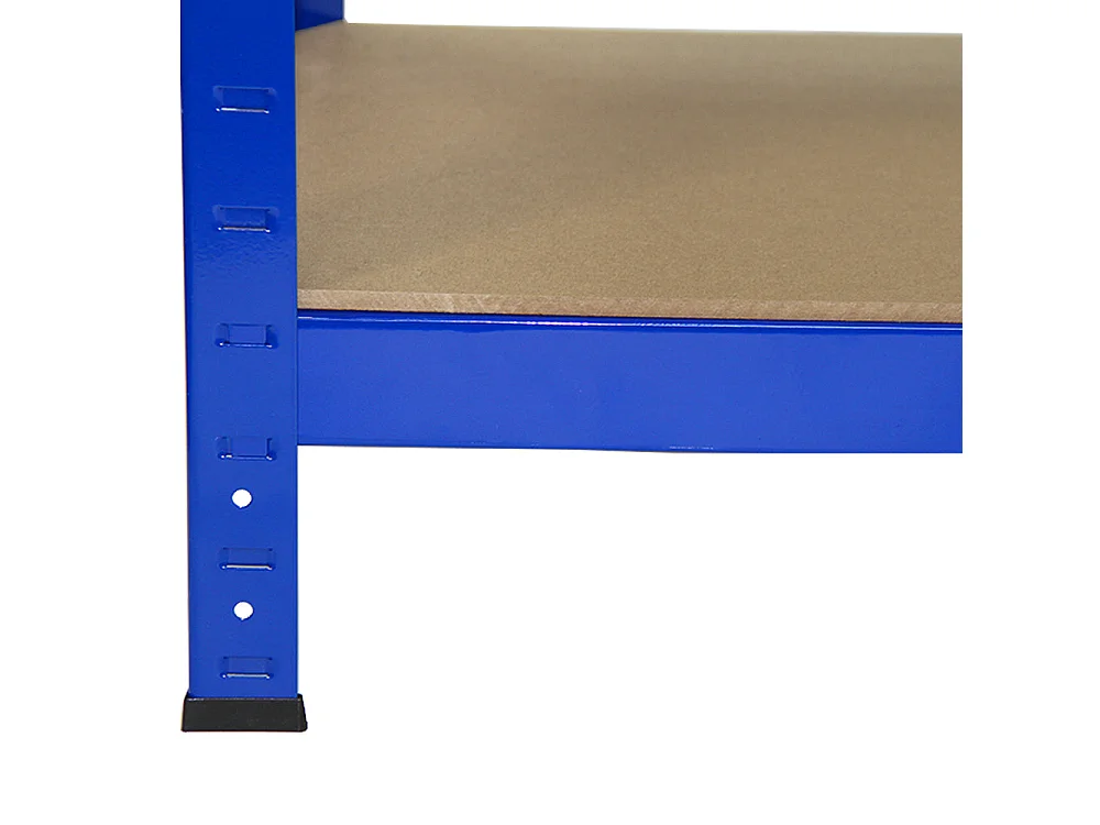 Pracovný stôl Monster Racking 2 x T-Rax 75 cm modrý a kovový