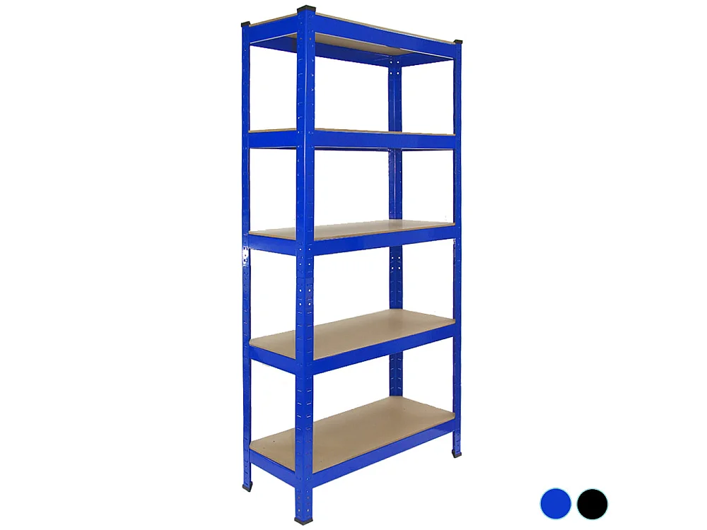 Lot de 5 T-Rax 75 cm & Etabli - Rangement Garage, Atelier, Entrepôt, Usine