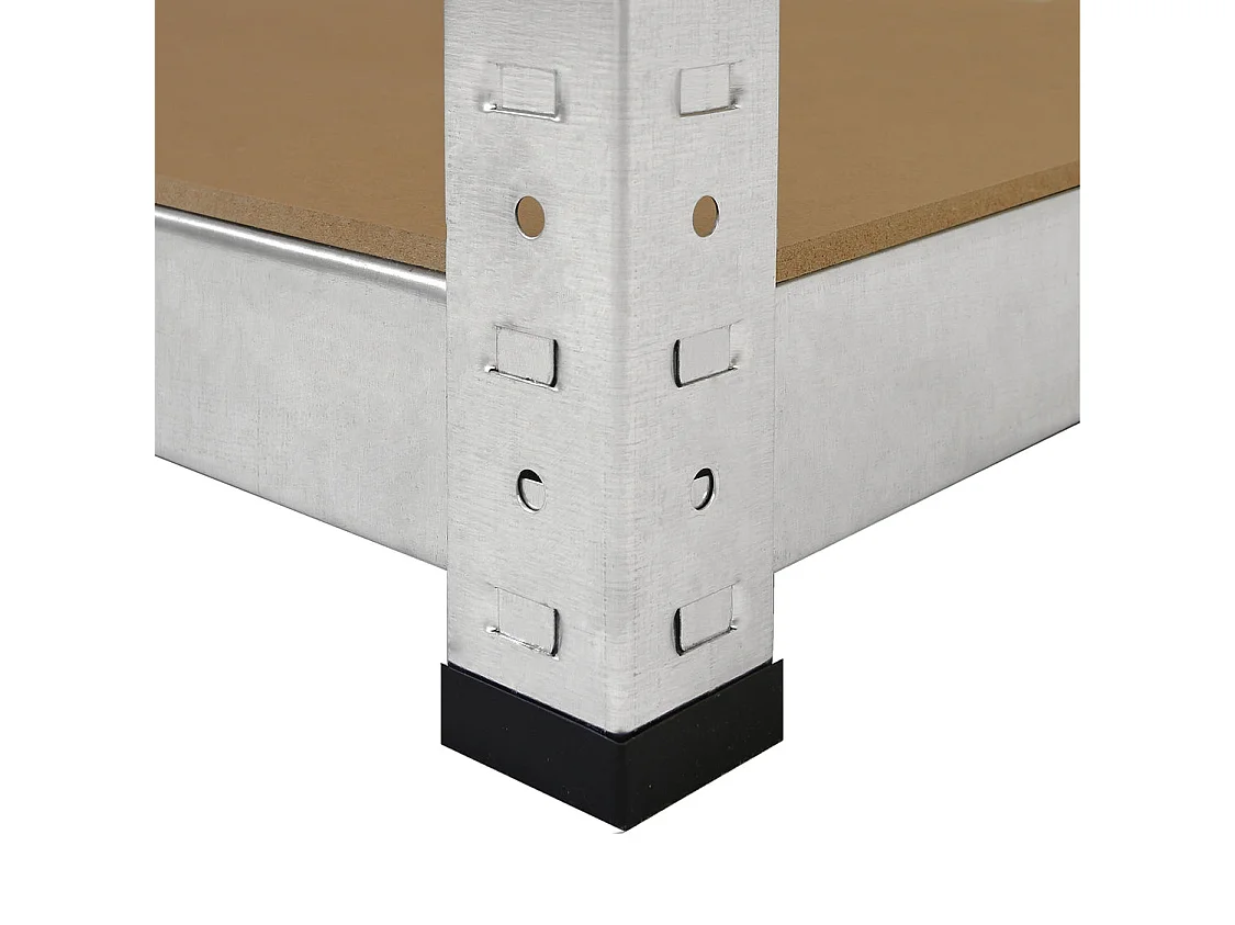E-Rax Steckregal für die Garage, verzinkt – 90 cm x 40 cm