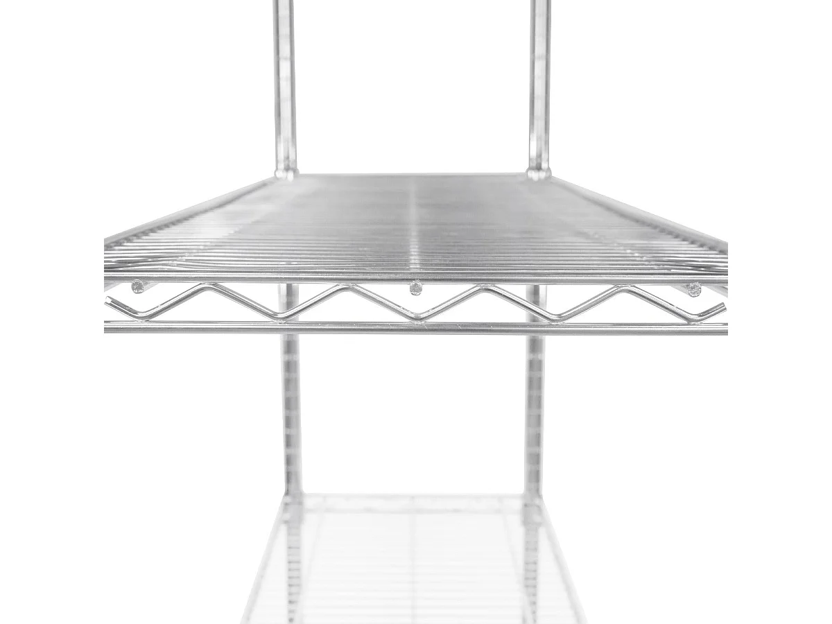 KuKoo Drahtregal - 35cm x 90cm x 180cm