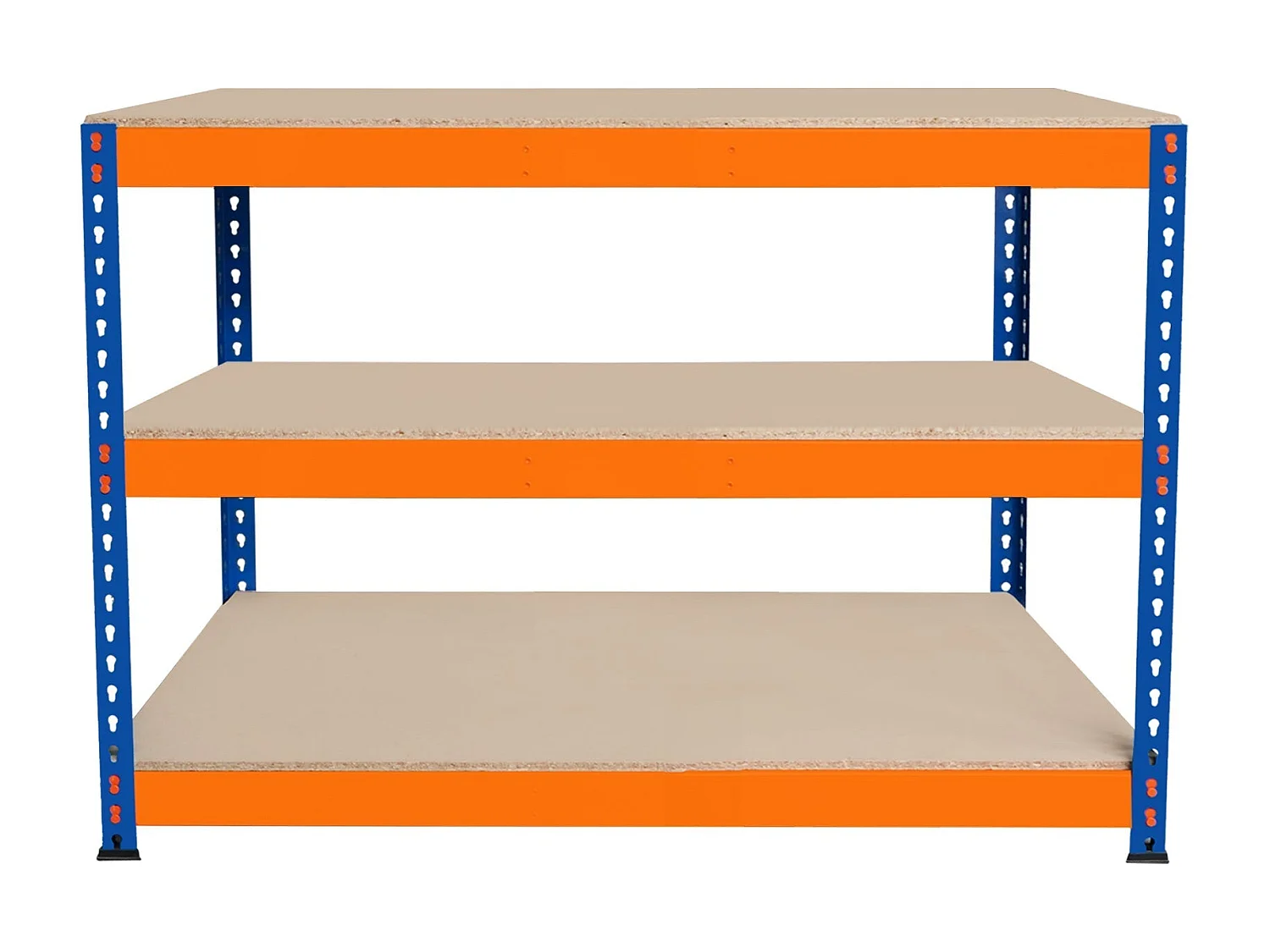 Banco da Lavoro a 3 Ripiani S-Rax - 120cm x 60cm x 90cm