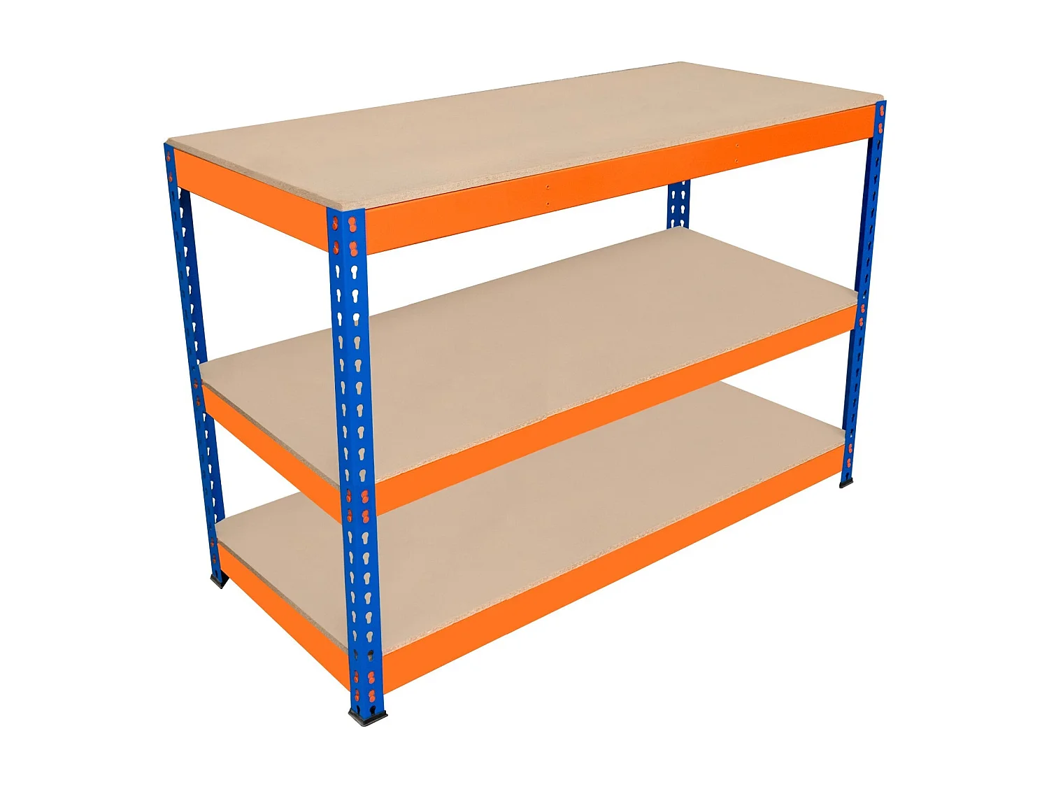 Banco da Lavoro a 3 Ripiani S-Rax - 120cm x 60cm x 90cm