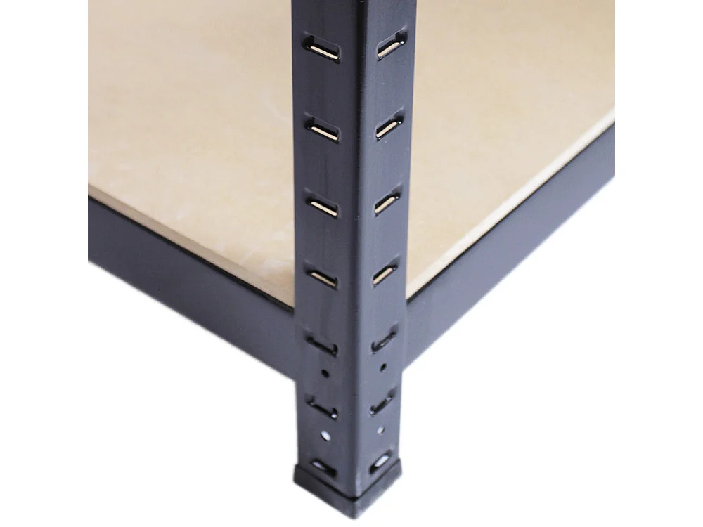 Scaffale da Garage ad Incastro T-Rax - Nero - 90cm x 45cm
