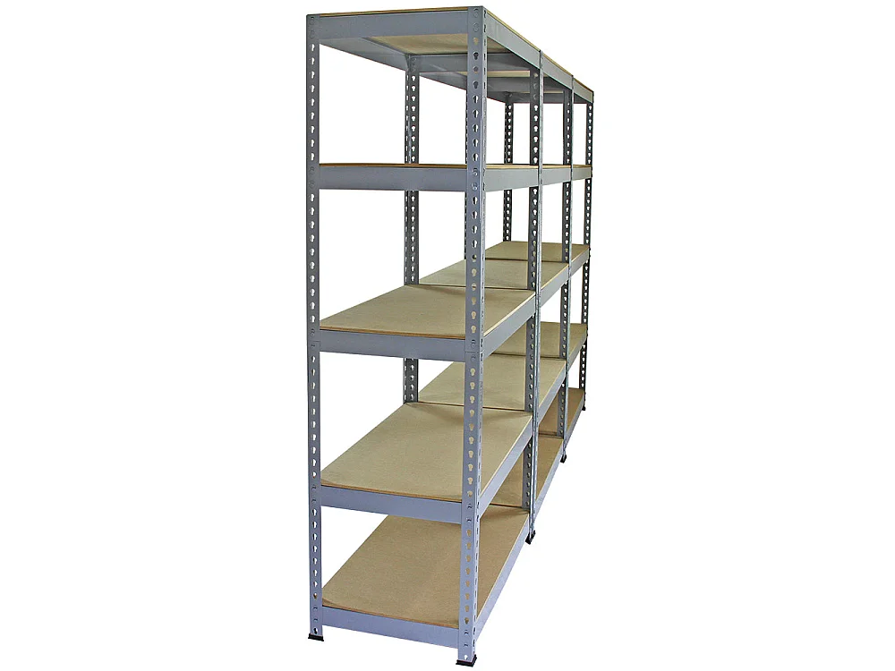 Monster Racking - 1 Rayonnage Q-Raxen Acier Gris 90cm x 50cm x 180cm