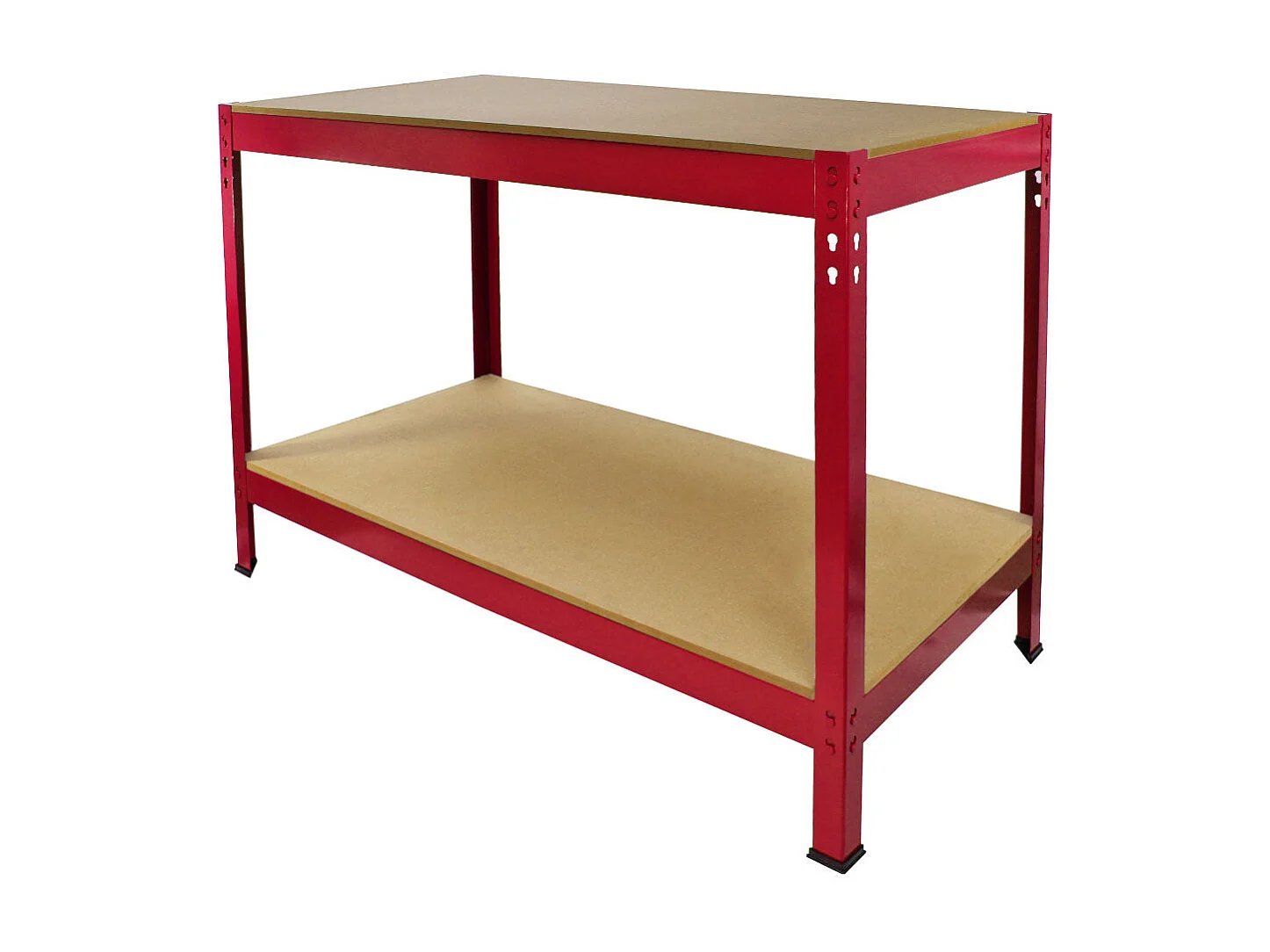 Monster Racking - Établi d'Atelier Q-Rax en Acier Rouge 120cm