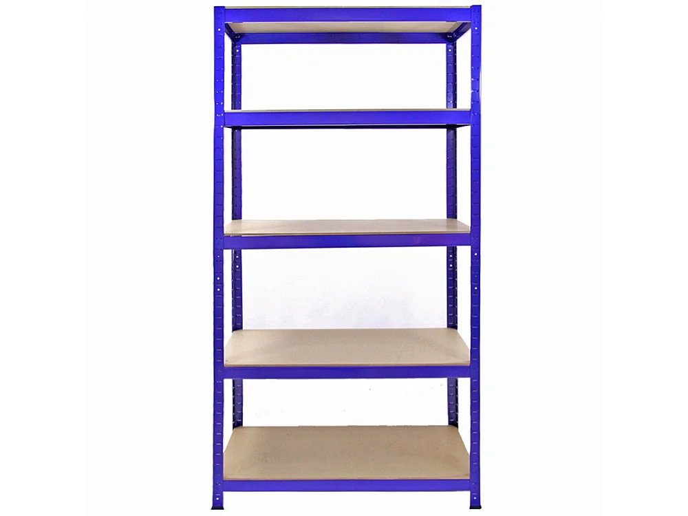 Monster Racking T-Rax Eckregal & 4x 90cm Lagerregal, Blau