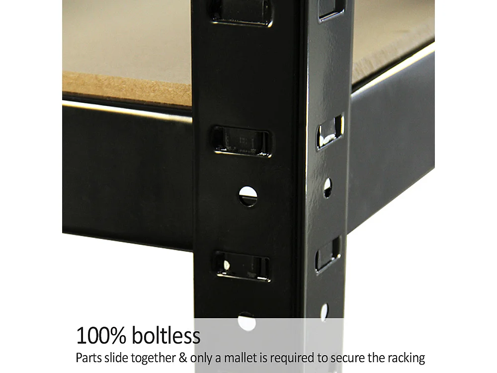 Monster Racking T-Rax 75cm Lagerregal Schwarz