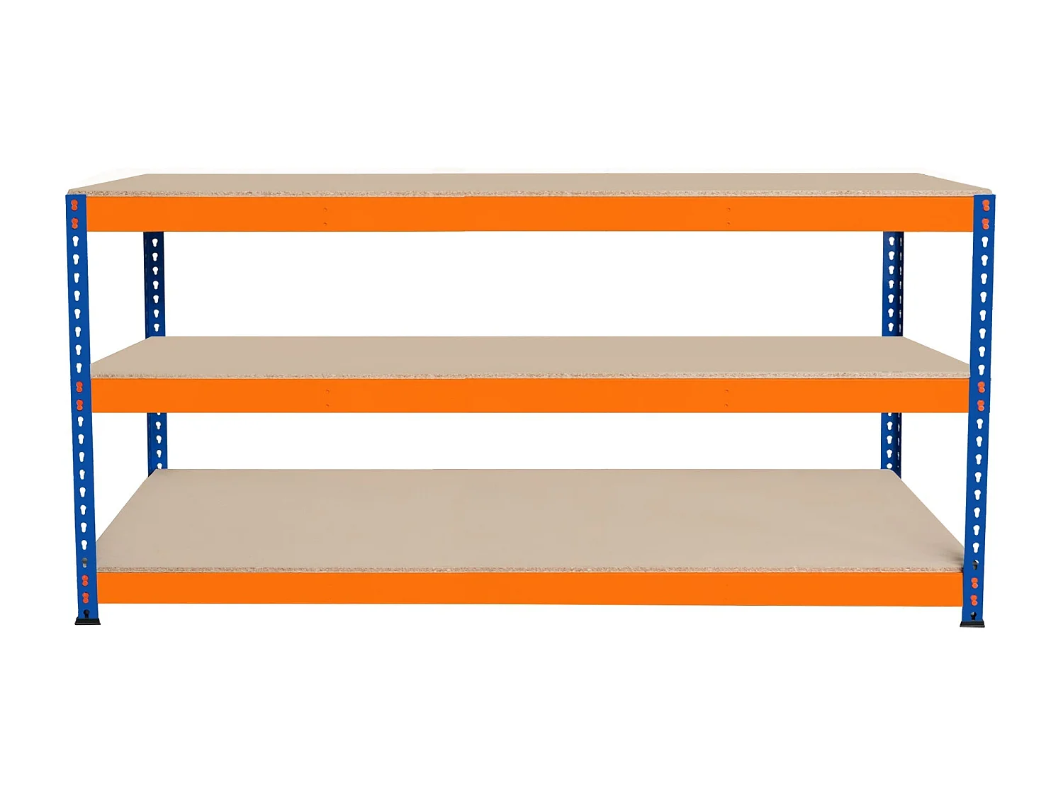 Banco da Lavoro a 3 Ripiani S-Rax - 180 cm x 60 cm x 90 cm