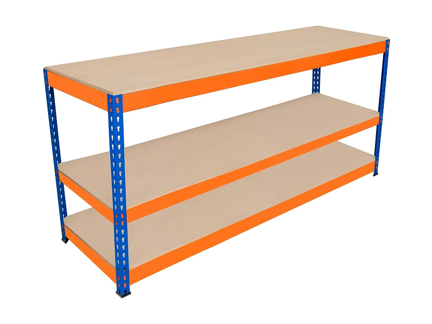 Banco da Lavoro a 3 Ripiani S-Rax - 180 cm x 60 cm x 90 cm