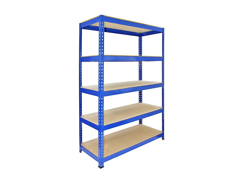 Scaffale da Garage ad Incastro Q-Rax - Blu - 120cm x 50cm