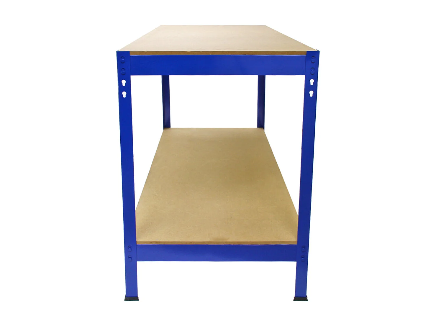 Banco da Lavoro Q-Rax In Acciaio Senza Bulloni Blu 120cm