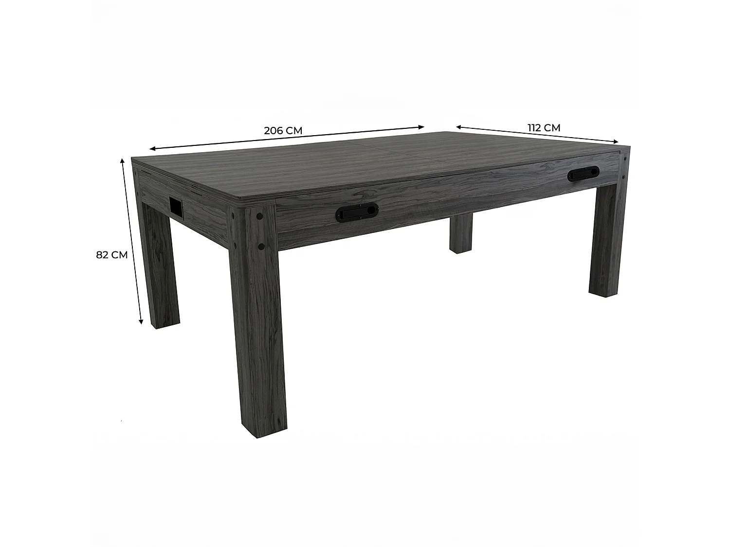 Mesa Multijuego 7 en 1 Billar Ping Pong Air Hockey Ajedrez con Accesorios