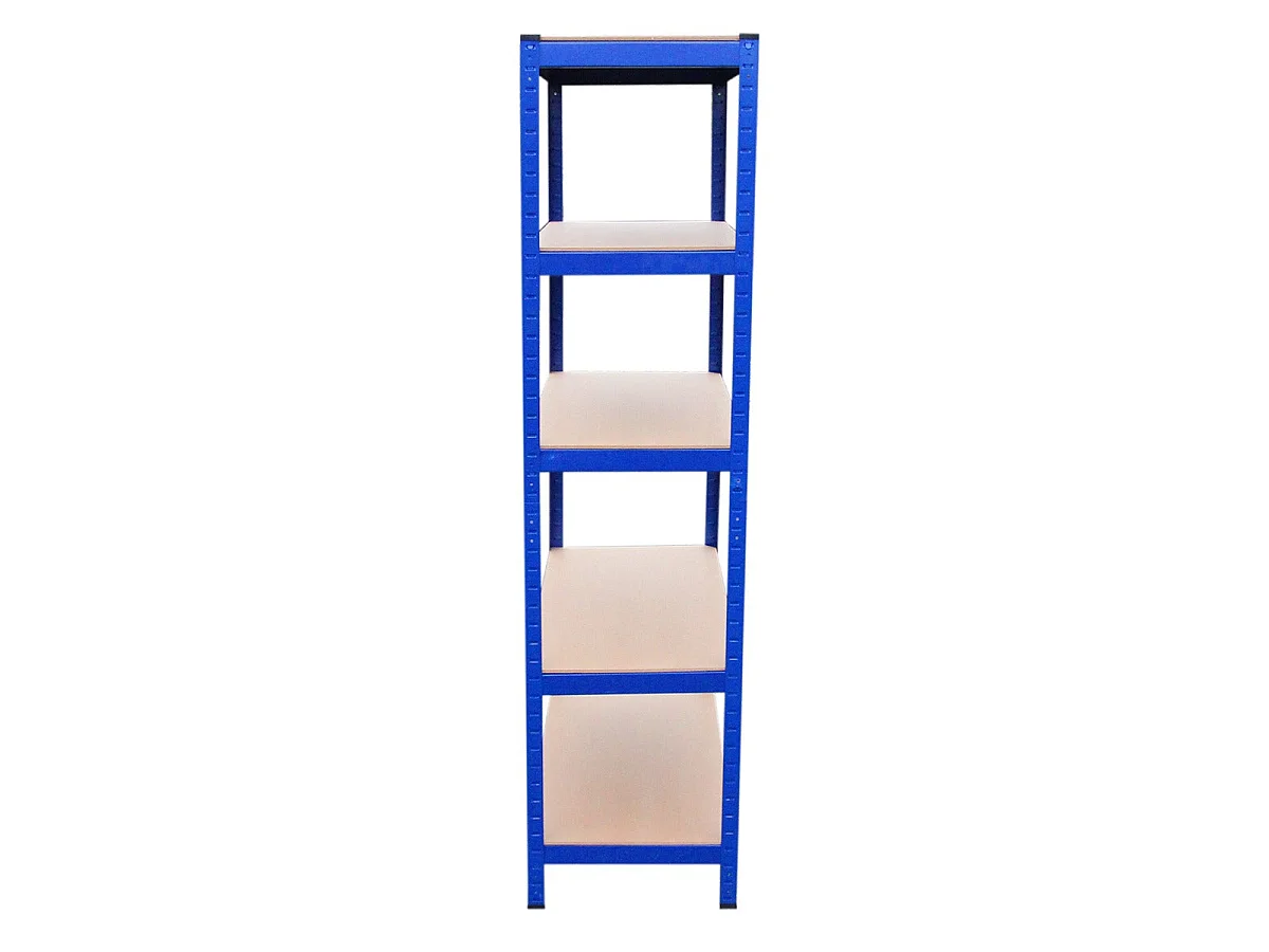 Ensemble de Rangement Garage - 5 T-Rax 90cm, 2 T-Rax 75cm & 1 Établi Q-Rax 120cm