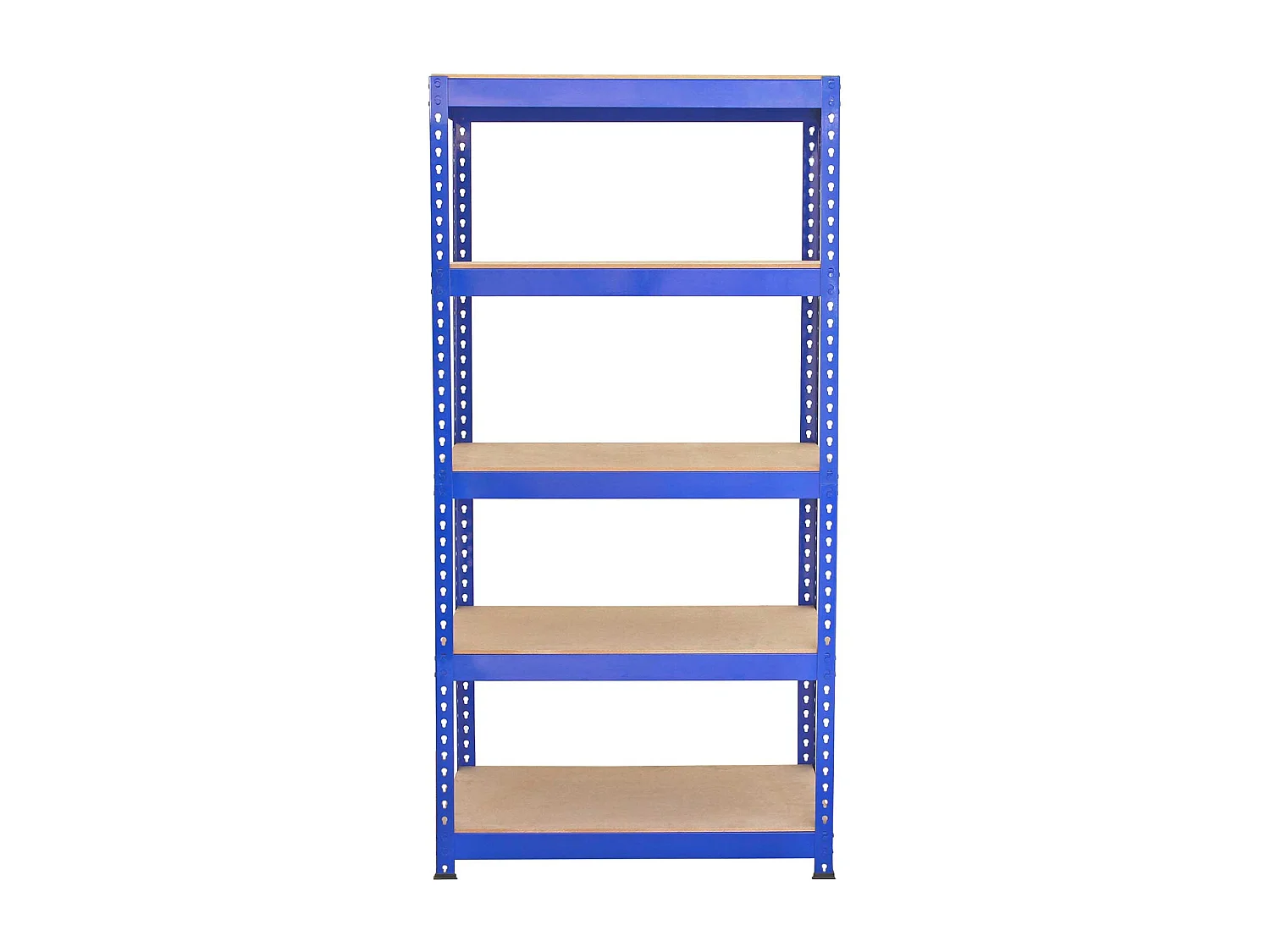 Scaffale da Garage ad Incastro Q-Rax - Blu - 90cm x 50cm - 5 Pezzi