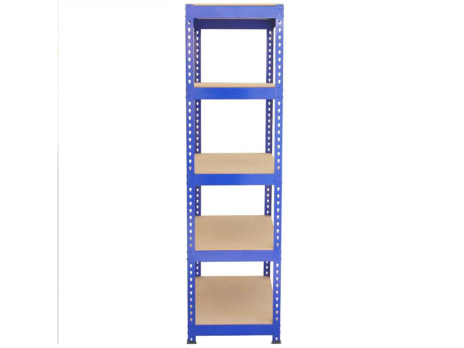 Scaffale da Garage ad Incastro Q-Rax - Blu - 90cm x 50cm - 5 Pezzi