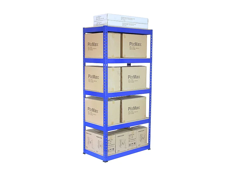 Scaffale da Garage ad Incastro Q-Rax - Blu - 90cm x 50cm - 3 Pezzi