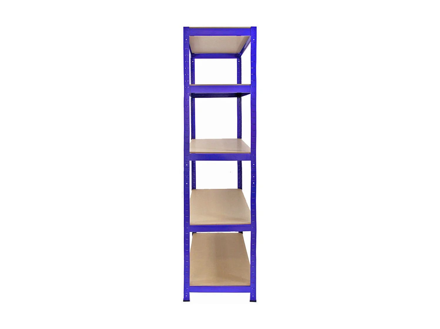 Monster Racking T-Rax Corner Shelving Unit & 4x 90cm Garage Storage Bays, Blue