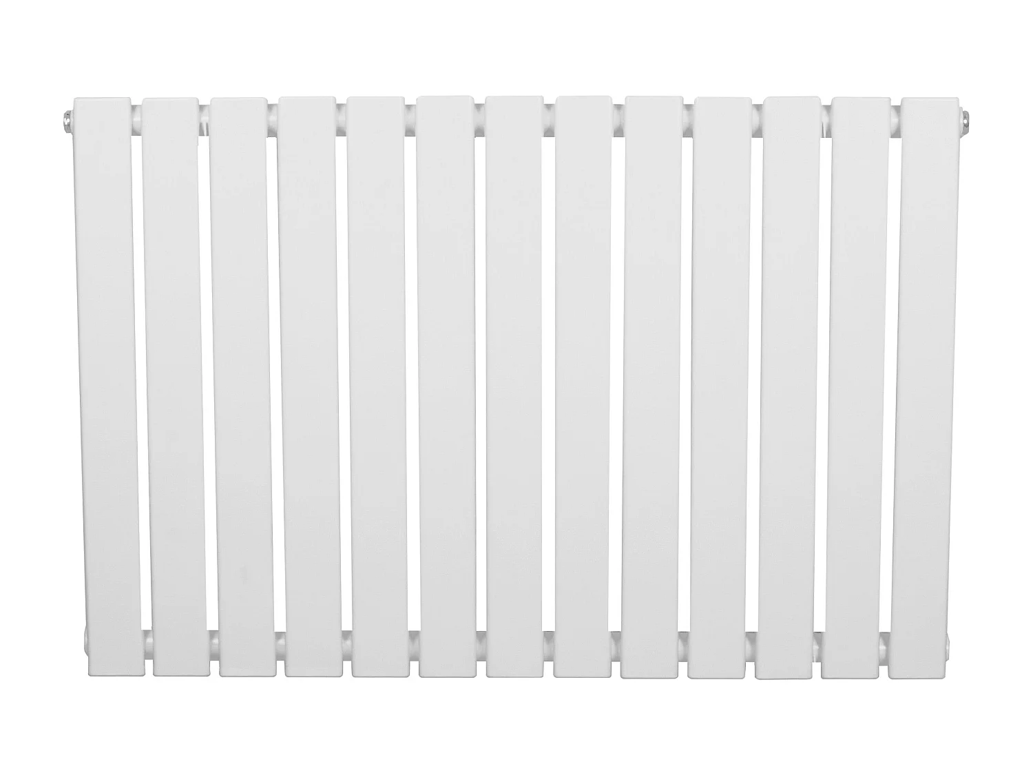 Horizontale Design Radiator Vlakke Panelen - 1 kolom - wit - 600 x 910mm