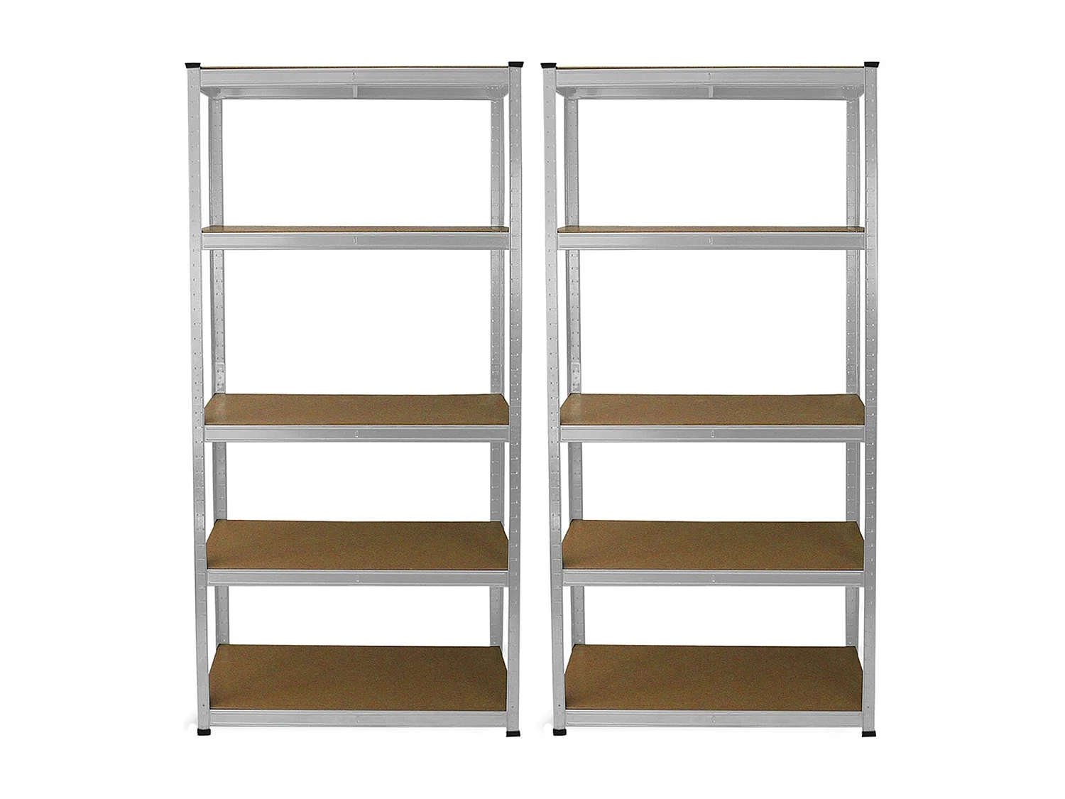 Scaffale da Garage Galvanizzato ad Incastro E-Rax - 90cm x 40cm - 2 Pezzi