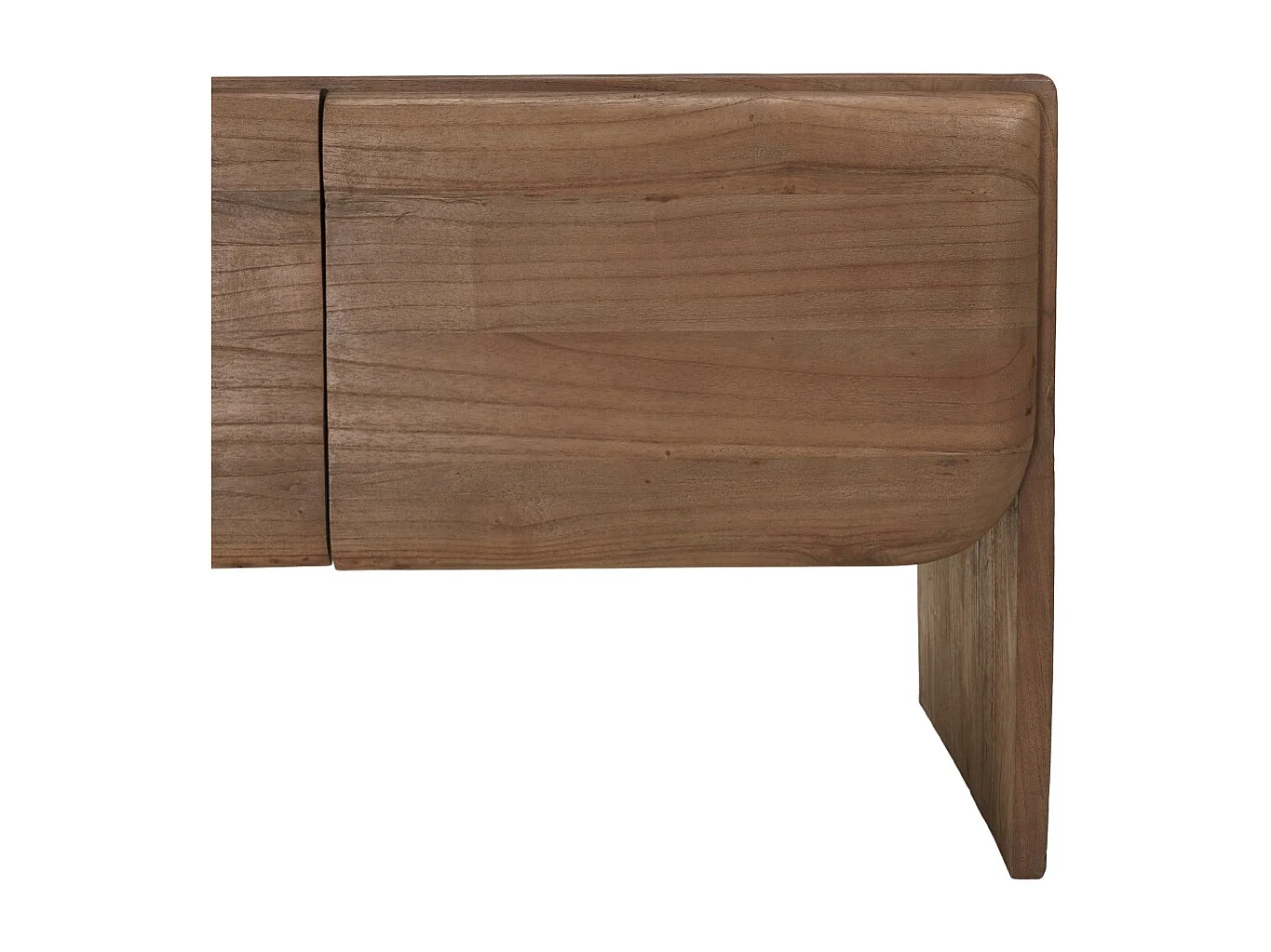 ROMY - Meuble TV 4 portes en bois de mindi